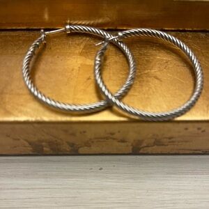 David Yurman Cable Hoop Earrings